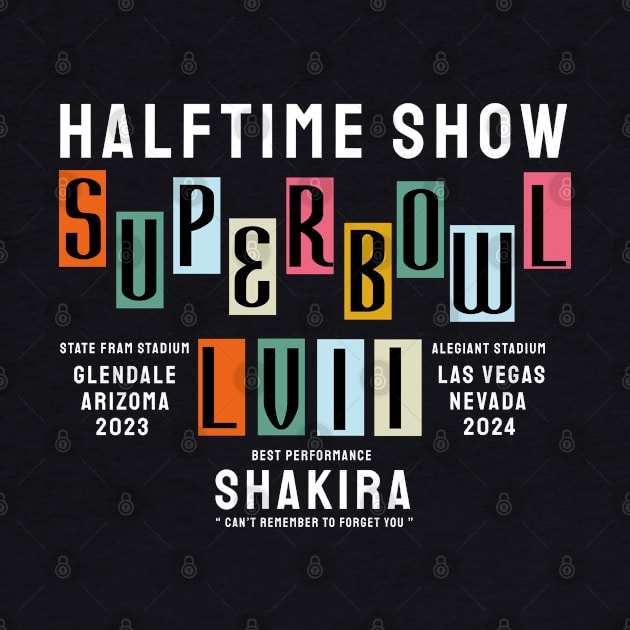 halftime show - performance shakira by Now and Forever